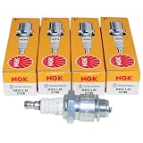 NGK 5798/BR2-LM Standard Series Spark Plugs - Qty 4