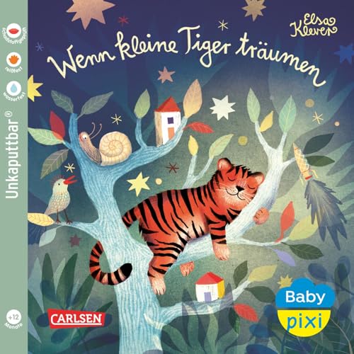 Baby Pixi (unkaputtbar) 94: Wenn kleine Tiger träumen: Eine Einschlafbuch für Babys ab 12 Monaten (94)