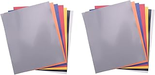 MQODLFP 14 x 3D - abultada (transferencia de , hoja de vinilo, espuma HTV, prensa, película de soplo de vinilo, planchado, vinilo, para bricolaje, camiseta, bolsa de almohada