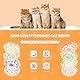 Katzennapf Flach Katzenfutter Napf Futternapf Katze Keramik Katzenteller Katzenschüssel Fressnapf Katze Napf Katzenfressnapf Katzen Napfset Futternapf Fressnapf Katze Keramik Futterschale (8 pcs)
