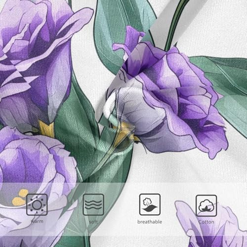 Joisal Chic Flowers White Purple Toddler Underwear Floral 2t Cotton Girl Panties Cute Cartoon Briefs Girls Undies3