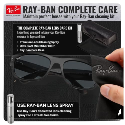 Image of Ray-Ban RB2289 MEGA BALORAMA Square Sunglasses with Official Eyewear Kit