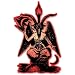 Baphomet Lucifer Devil Vinyl Sticker - Car Window Bumper Laptop - SELECT SIZE