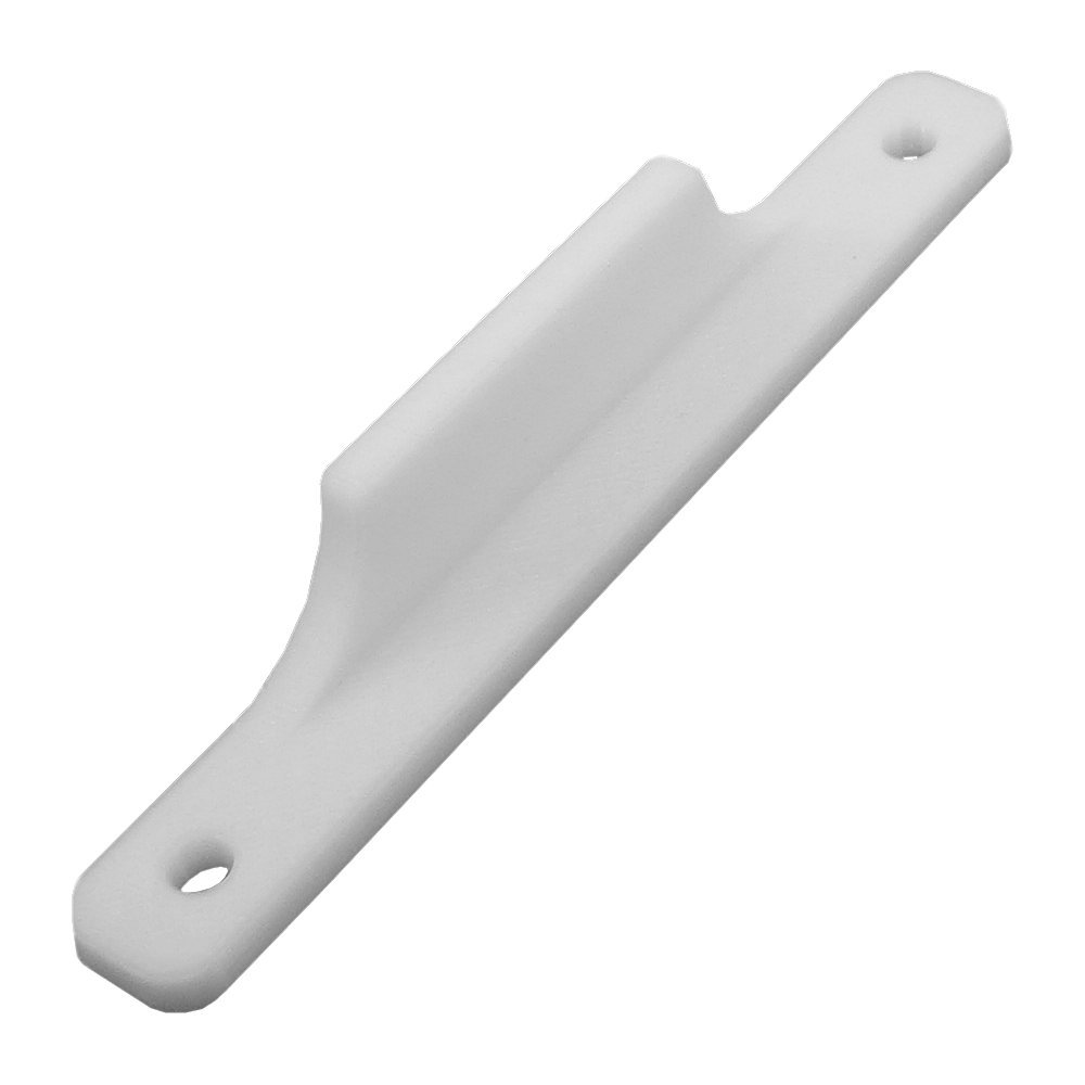 (white) sliding screen door pull handle replacement - 3 1/2 (3.5) inch screw width fits American Craftsman Columbia MasterPiece Andersen Larson Mastercraft Jeld-Wen