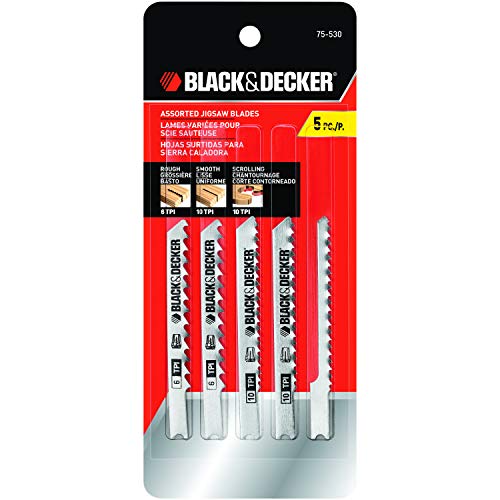 Black & Decker 75-530 Jig Saw Blades (5 Pack) #1