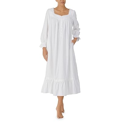 Eileen West Long Sleeve Flannel Ballet Gown Women