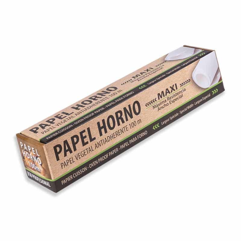 Papel De Horno Natural - 33x38cm, 20 Hojas (libre De Químicos)