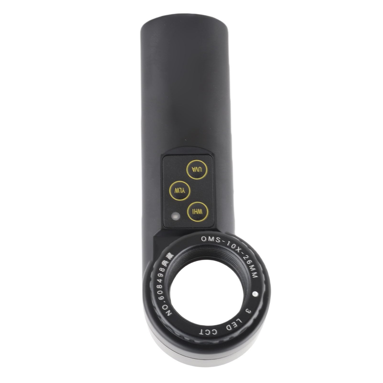 Lupa Monocular con Luz LED Portátil y Conveniente para Coleccionistas de Joyas y Antigüedades Plástico 1x (10X)