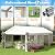Raysfung 13' x 26' Heavy Duty Party Tent, Outdoor Wedding Tent with Removable Sidewalls&Sand Bags, Gazebo Canopy Shelter for Birthday Party, Outdoor Event
