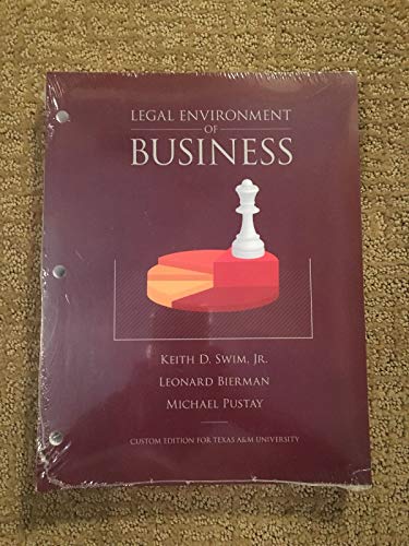 Legal Environment of Business 1269399942 Book Cover