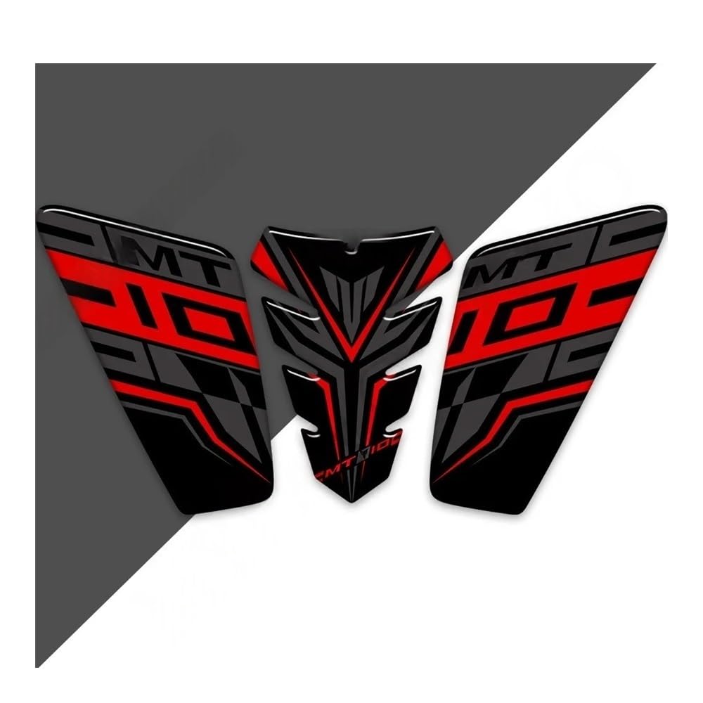 Motorcycle Tank Pad Protection for MT10 FZ10 FZ for MT-10 SP Motorcycle Protector Tank Pad Side Grips Gas Fuel Oil Kit Knee Stickers Decals Sticker