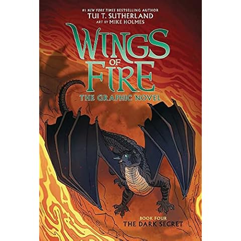 Wings of Fire: The Dark Secret: A Graphic Novel (Wings of Fire Graphic Novel #4) (4) (Wings of Fire Graphix) Cover