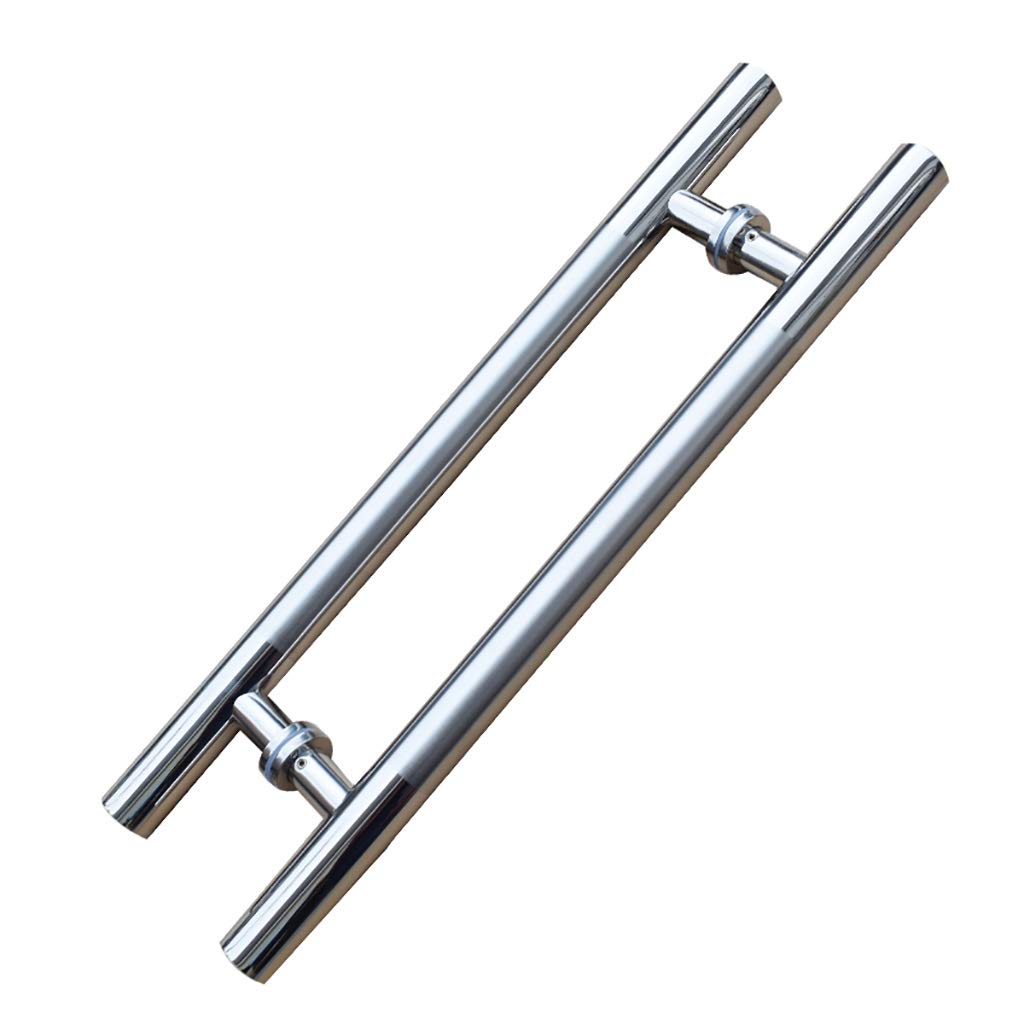 Poignée de porte push-pull design pour entrée en verre moderne