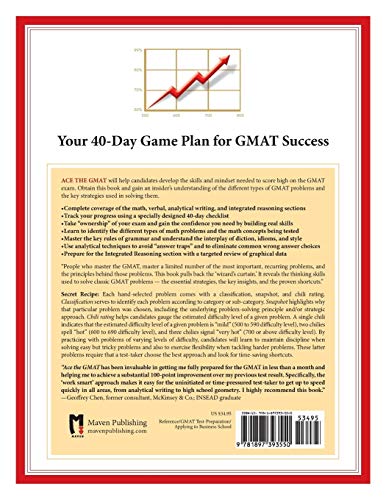 Ace the GMAT: Master the GMAT in 40 Days