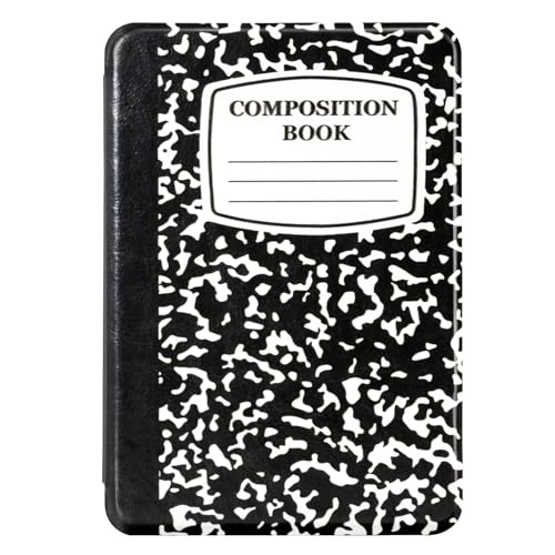 Image of CoBak Case for All New 6 Inch E-Reader 2024 and 2022 (11 Generation) - PU Leather Smart Cover, Auto Sleep and Wake, not Compatible with Kobo Clara,Soft Mirror Silver
