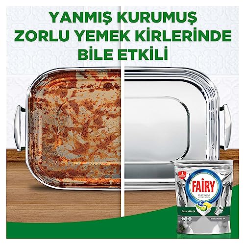 Fairy Platinum 26 Yıkama Bulaşık Makinesi Deterjanı Kapsülü Limon Kokulu, 26 Kapsül