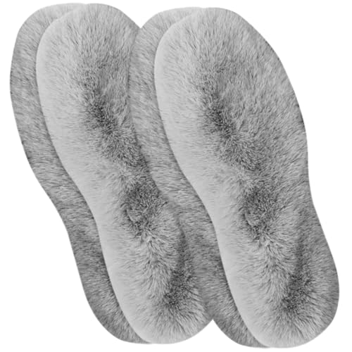 MAGICLULU 4 pares de plantillas térmicas grises para invierno miniatura 1
