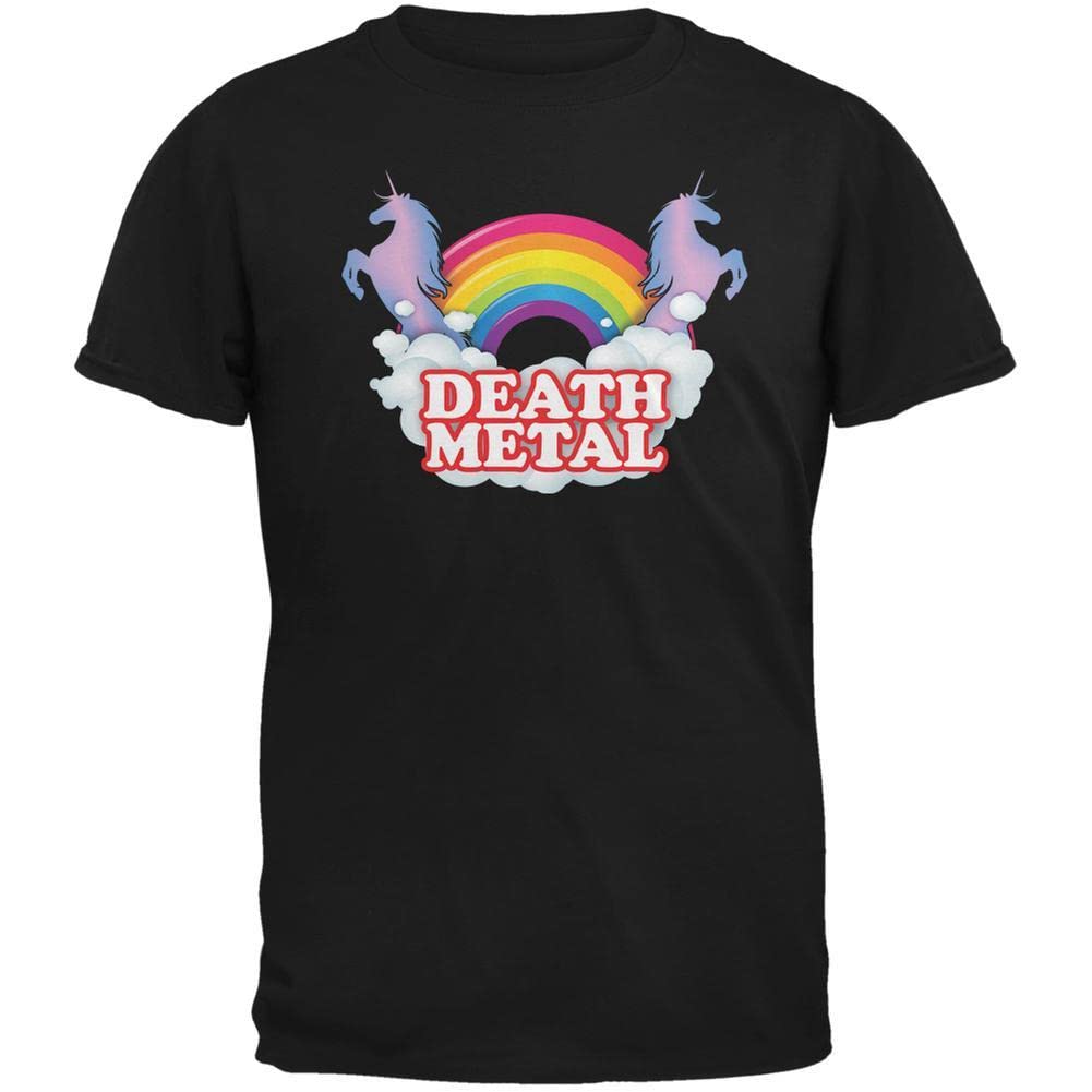 Death Metal Rainbow - Maglietta da adulto