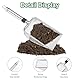 FitRepa 2 PCS Gartensieb aus Edelstahl Kompostsieb mit Griff, Erdsieb Sandsieb, für Erde, Steine, Kompost, Unkraut, Sand, Schotter und Saatgut (3.8mm Mesh)