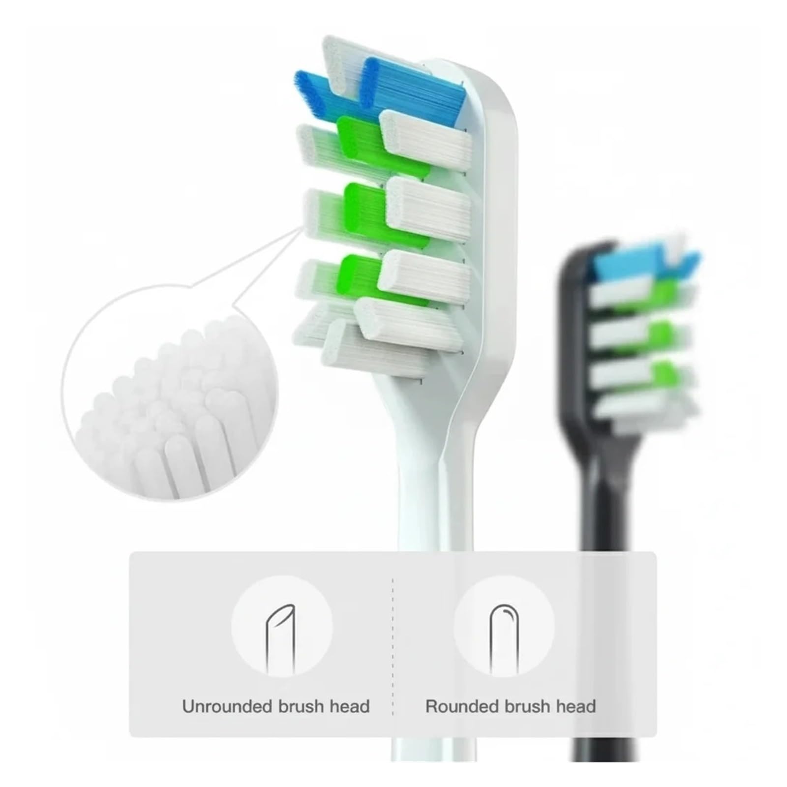 Testine per spazzolino, compatibile con SOOCAS, X3U X3Pro X5 V1