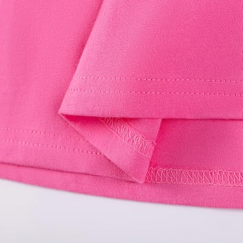 Image of Girls Cotton Long Sleeve Casual Cartoon Appliques Striped Jersey Dresses