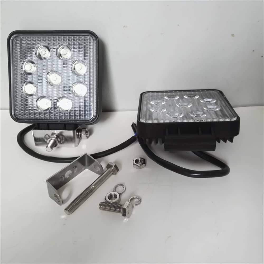 2 Stück DC12–80 V 12 V 24 V 36 V 48 V 60 V 72 V 80 V LED-Leuchten Lampe Elektrofahrzeug Gabelstapler Scheinwerfer Scheinwerfer Golfwagen Camper Blinklicht Pallert Truck Pallet Truck Car