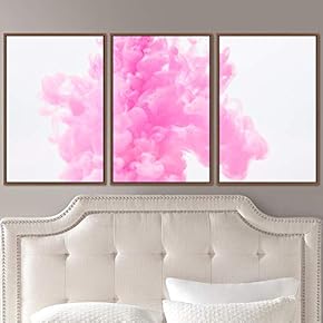 signwin 3 Piece Framed Canvas Wall Art Abstract...