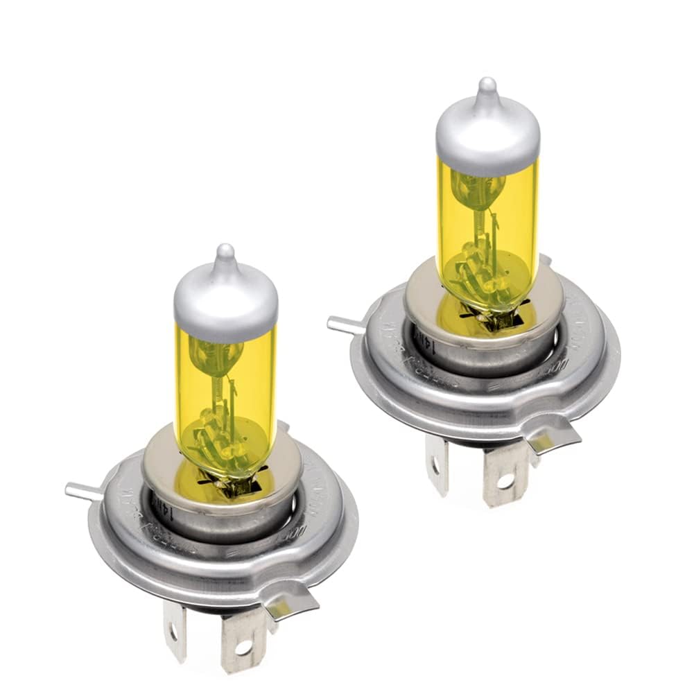 IPF Halogen Bulb H4 2450K Yellow Fog Headlight 12V 60/55W Pair Japan