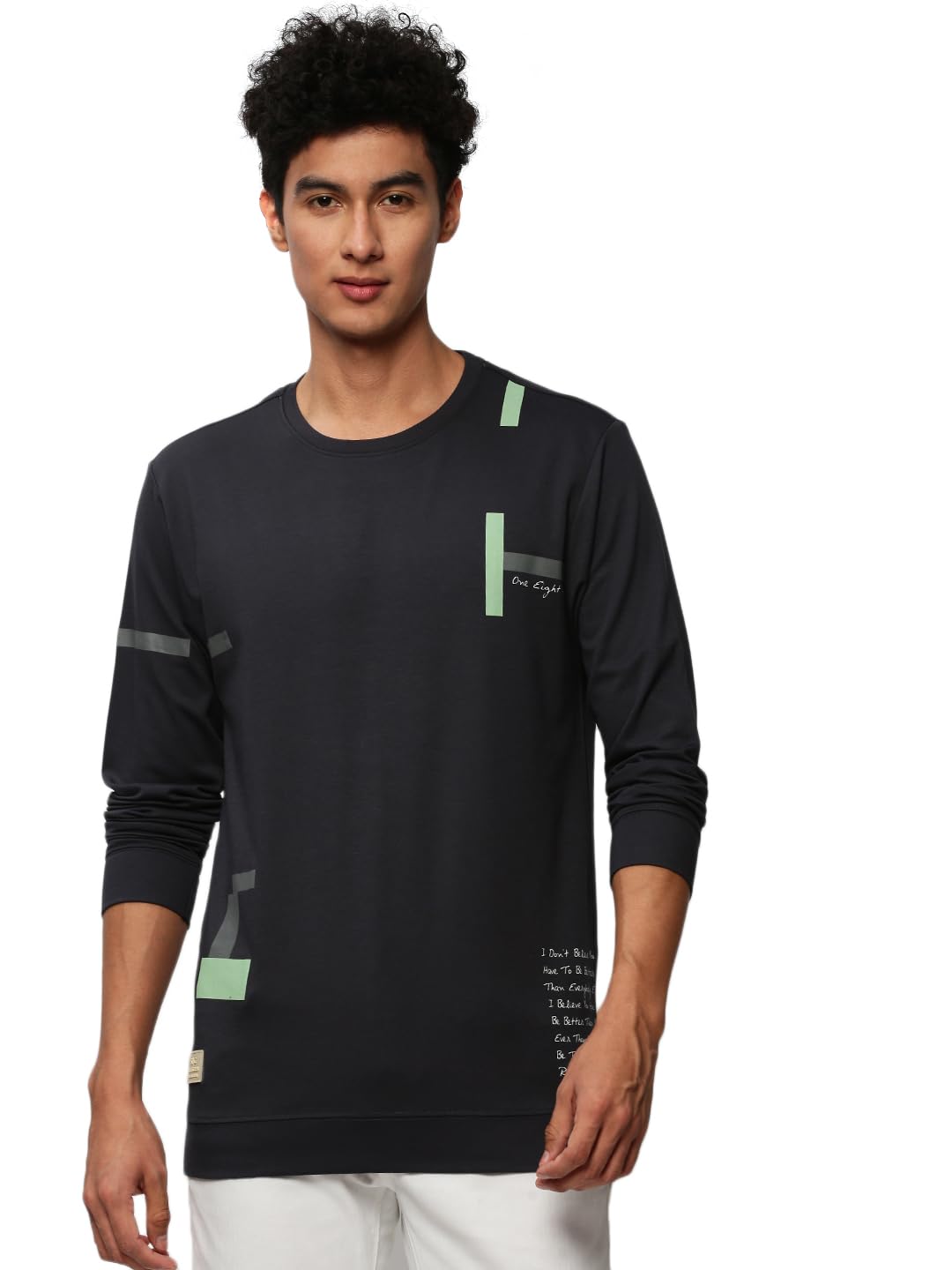 showoffff Men Printed Pullover Sweatshirt | Round Neck Full Sleeves Cotton Sweatshirt's for Mens | Slim Fit Regular Length Sweatshirts for Men's-picture-26
