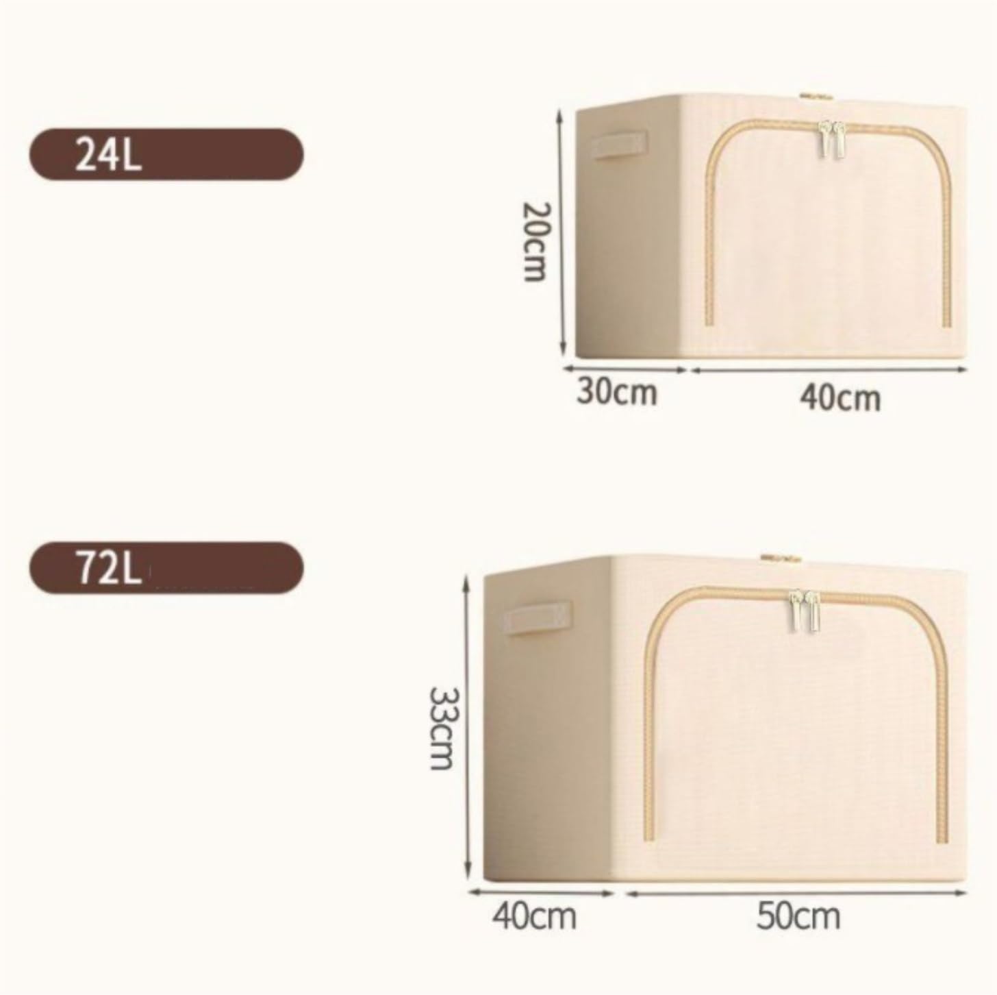 Cajas Almacenaje Organizador Armario Bolsas De Almacenamiento De Ropa Plegables Con Asa Debajo De Las Cajas De Almacenamiento De Contenedores De Cama Para Dormitorio Bolsas Almacenaje Ropa Mantas(C,72