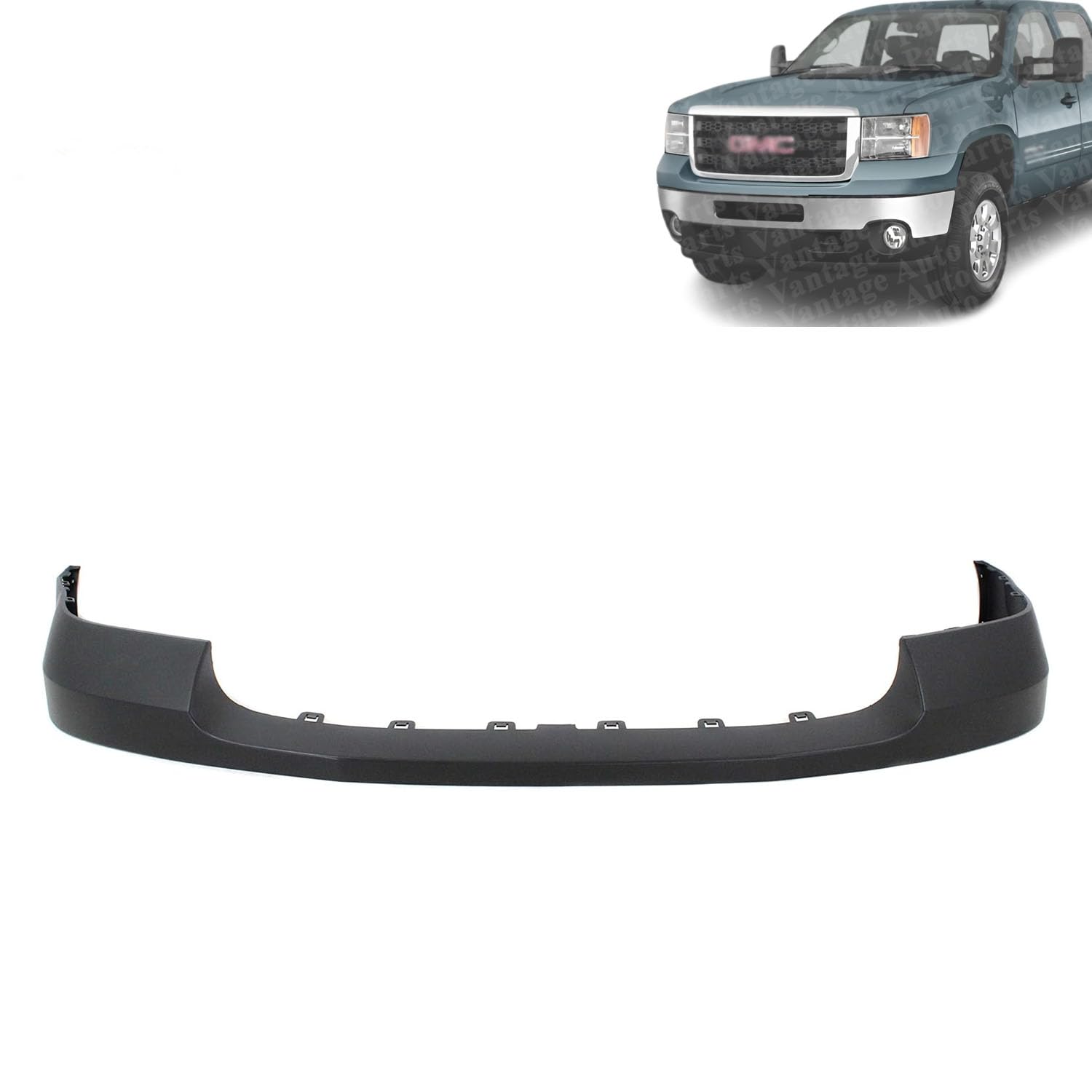 Vantage Auto Parts - Front Bumper Cover Compatible with GMC Sierra 2500 HD 2011-2014 | DIRECT REPLACEMENT | Primed | 22777685 | GM1014105