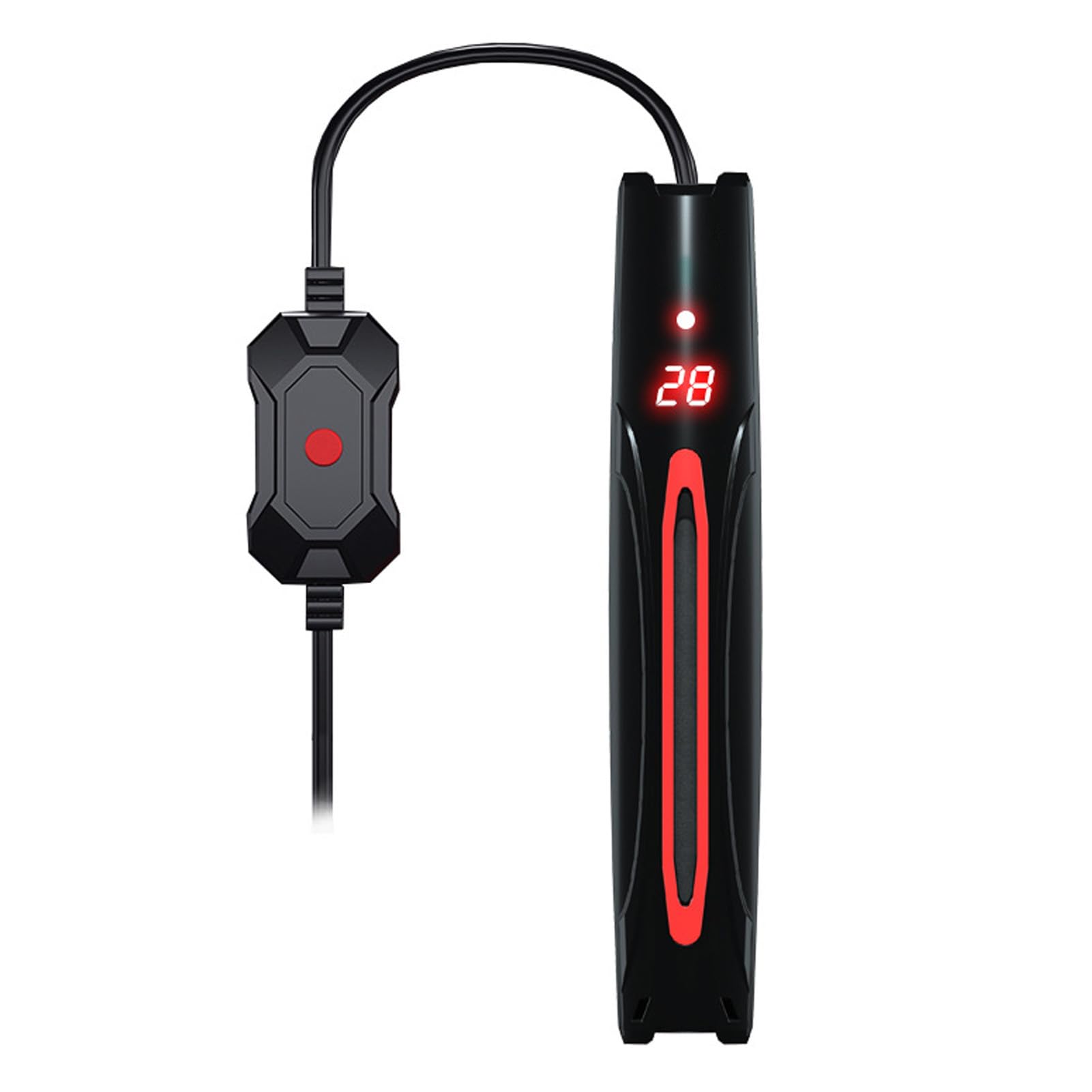 Aquarium-Thermostatregler, PID-Temperaturregelung, Explosionsdach, IPX6, Wasserdicht, Aquarium-Heizung, Spart Strom mit Digitalanzeige für Aquarien (EU-Stecker 220 V)