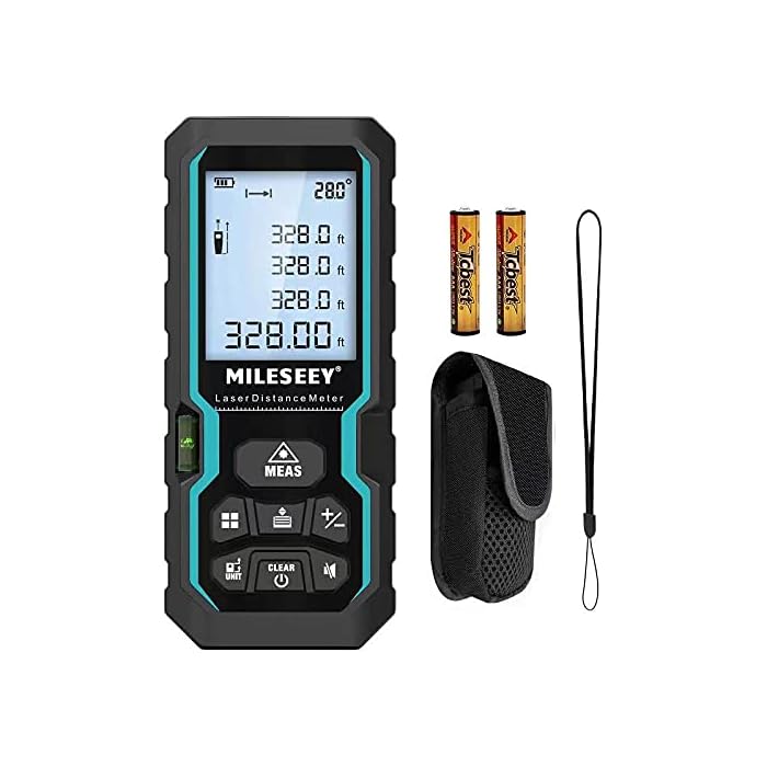 Buy Laser Measure, Mileseey by RockSeed IP54 Laser Distance Meter with