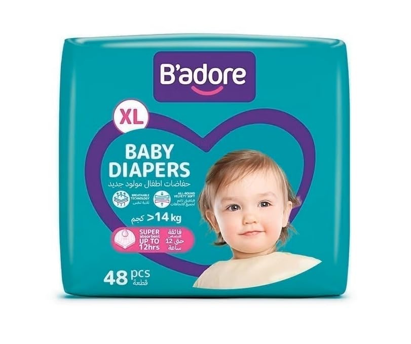 Baby Diapers 48-Pieces, XX-Large