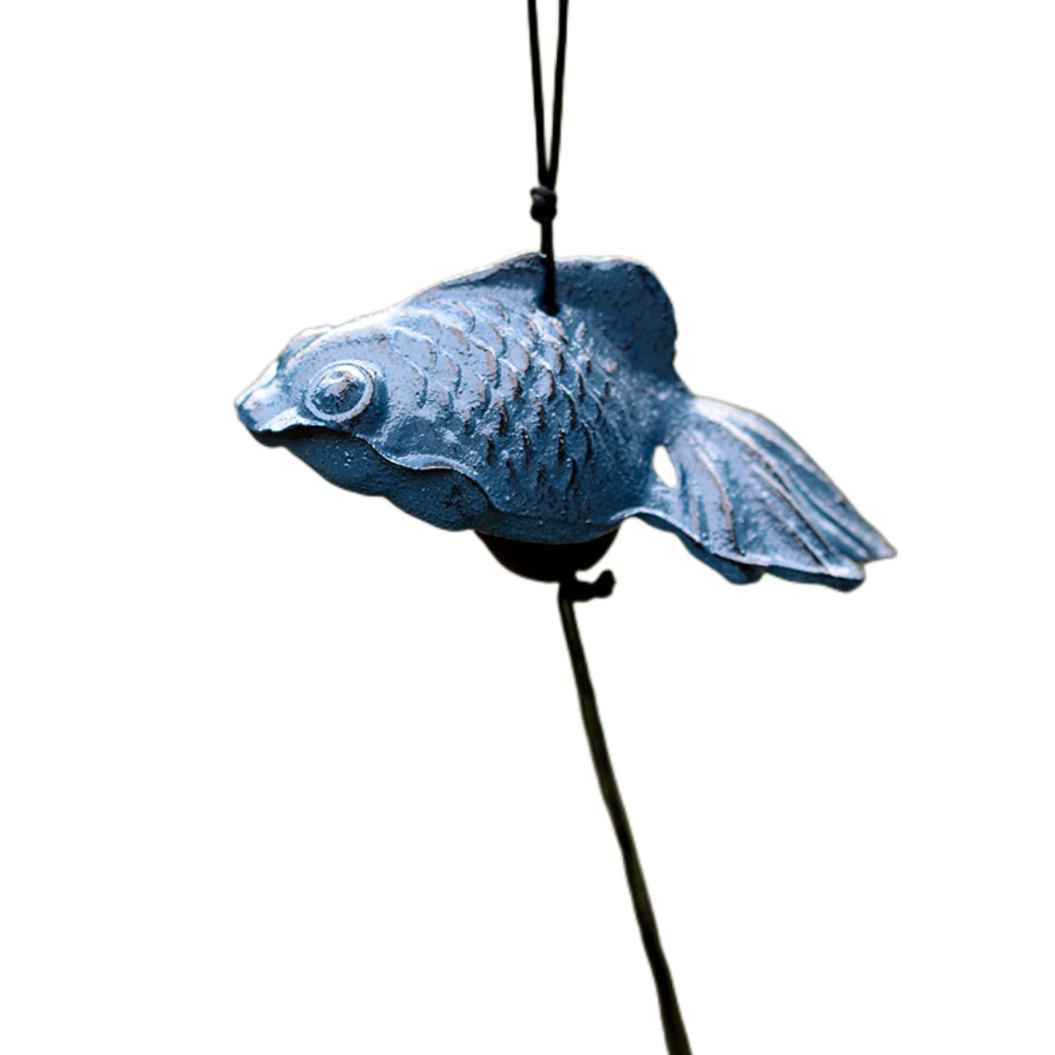 Wind Chime Wind Chime Nambu Cast Iron VIPITH Summer Tradition Good Luck Decoration (Goldfish) : DIY, Tools & Garden