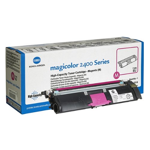 Toner Konica Minolta A00W232 magenta original de 4500 pages pour Magicolor 2400