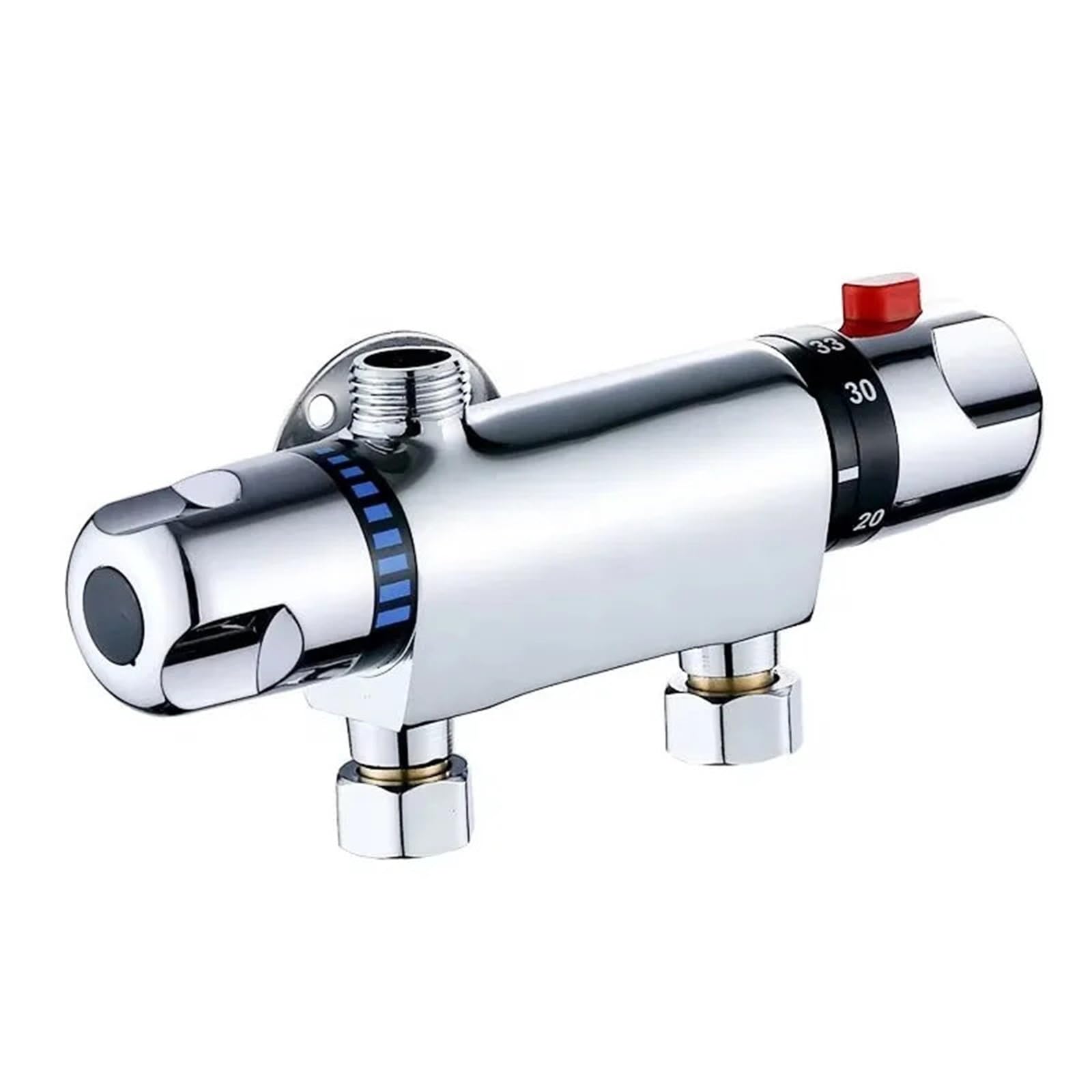 Trgyjgkf One Color Bathtub Shower Faucet Mixer Brass Bathtub Mixing Valve Thermostatic(Zinc Alloy)