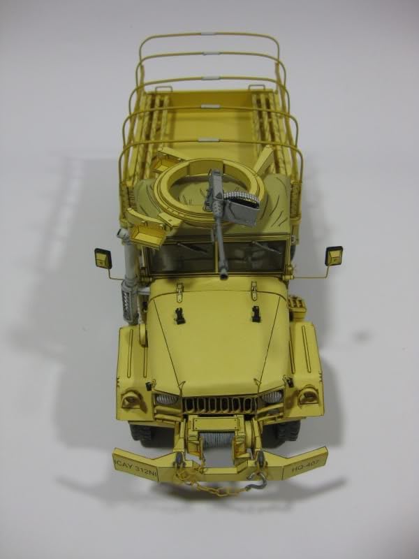 Canglan Technology 1:25 Scale American M35A2 6x6 Armed Truck Military Vehicle 3D Paper Model Kit