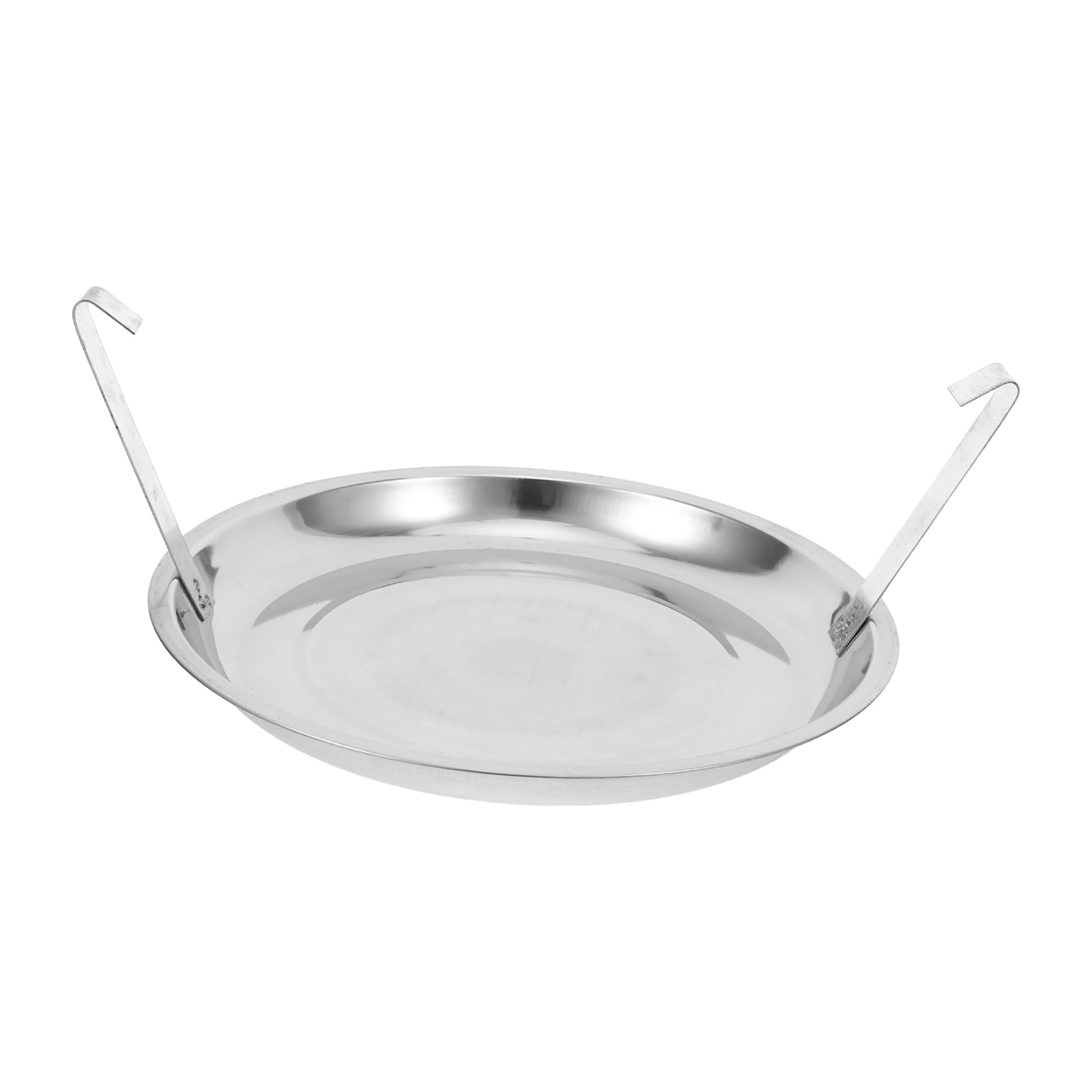 Posacenere in metallo, 27 cm, portatile, per barbecue, barbecue e braciere, accessorio essenziale per cucinare all'aperto, cortile, campeggio e picnic