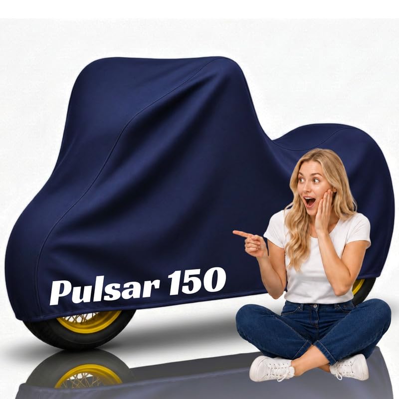 Image of Loving Ultra 100% Waterproof Bike Body Cover for Pulsar 150 Bike Cover for Rain & Dust| Dustproof & Scratch Resistant | Two Wheeler Covers with UV Protection, Heat Resistant | All Weather Protection
