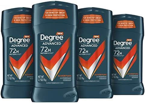 Degree Men Adventure: 72-Hour Antiperspirant (4-Pack)