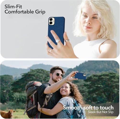 Image of Jkobi Back Cover Case for Samsung Galaxy A06 (Glass Like Camera Protection | Leather Feel | Minimalist Professional Grip)