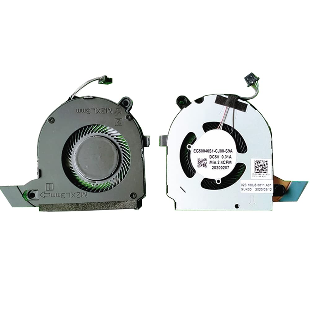 Ventilateur CPU pour Ordinateur Portable pour Dell Latitude 5310 2-in-1 Latitude 5310 0K6X87 K6X87 EG50040S1-CJ00-S9A DC5V 0.31A 023.100J6.0011 Nouveau