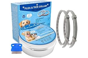 Breeze Flea Collar for Dogs - 12 Month Non-Stop Flea & Tick...