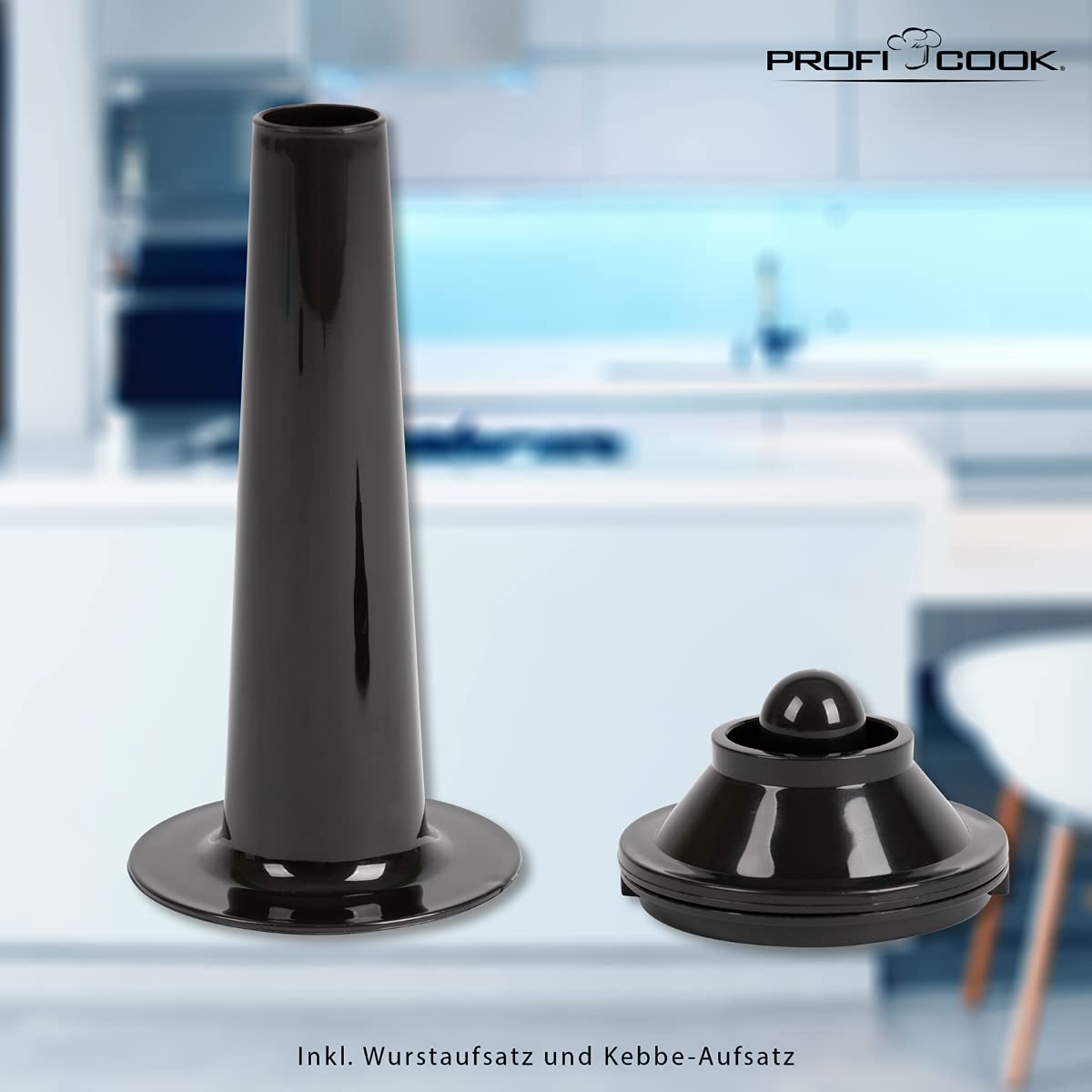 ProfiCook PC-FW 1172 - Profesjonalna maszynka do mielenia mięsa - Z 3 perforowanymi metalowymi tarczami - 1800 W