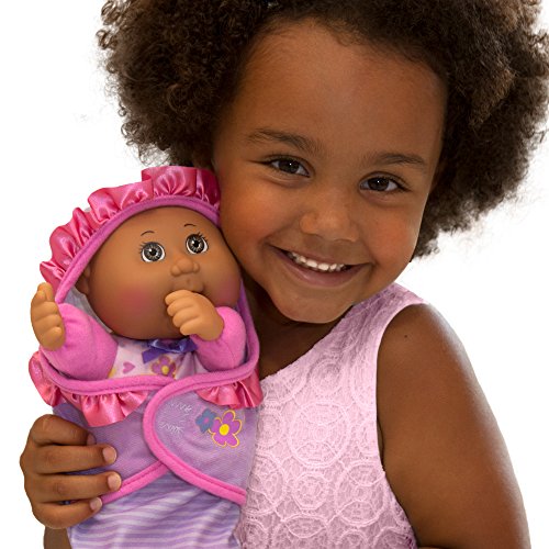 Muñeca Newborn Baby African American Girl Cabbage Patch Kids 9" miniatura 3