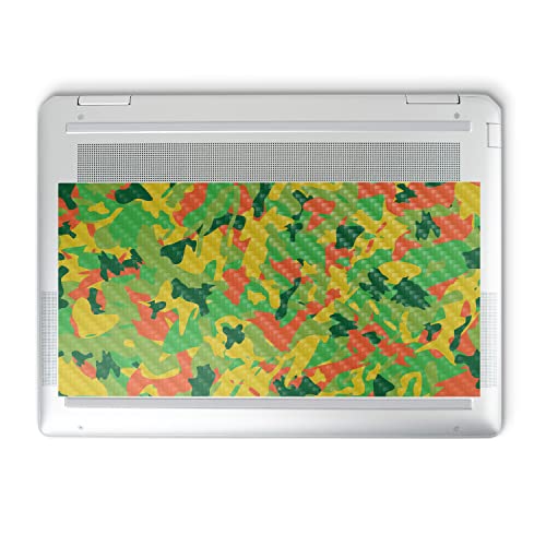 Image of MightySkins Carbon Fiber Skin Compatible with HP Spectre x360 14 inch (2022) Full Wrap Kit - Spring Camouflage | Protective, Durable Textured Carbon Fiber Finish | Easy to Apply | Made in The USA