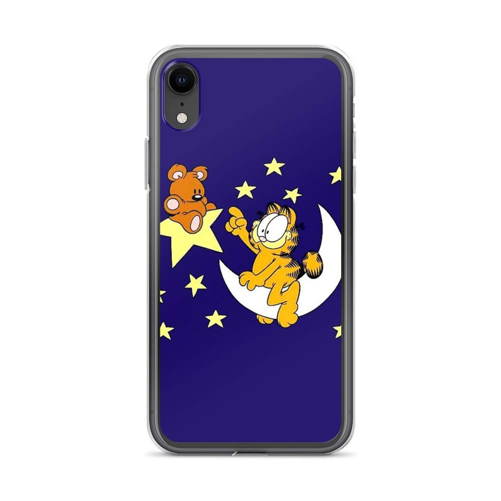 iPhone X/XS Pure Clear Case Cases Cover Garfield and Bear