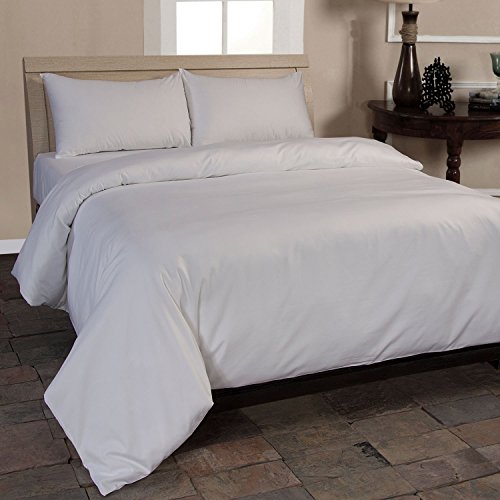 Homescapes Juego de Ropa de Cama de 3 Piezas, 100% algodón orgánico, 1 Funda nórdica de 240 x 220 cm y 2 Fundas de Almohada de 80 x 80 cm