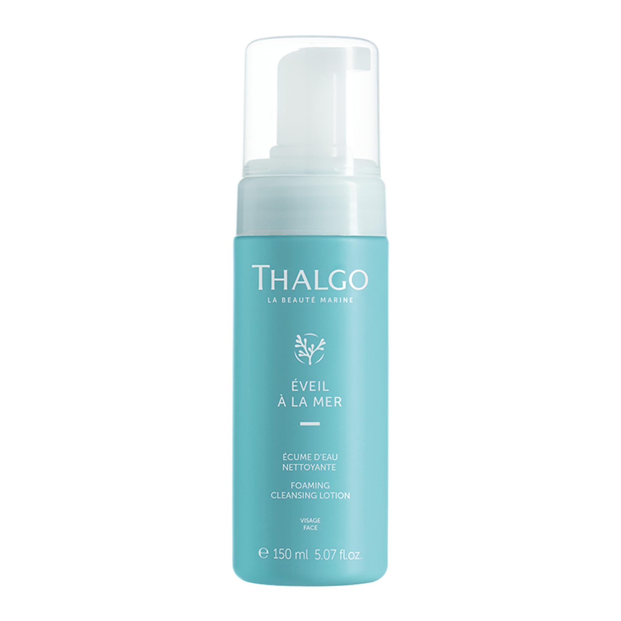 THALGO Éveil à la Mer Sea Cleansing Foam 150 ml Aloe Vera Powder Cleanses Gently and Intensively